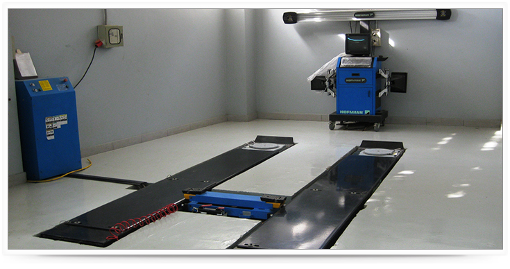 Computerized 4-Wheel Alignment System